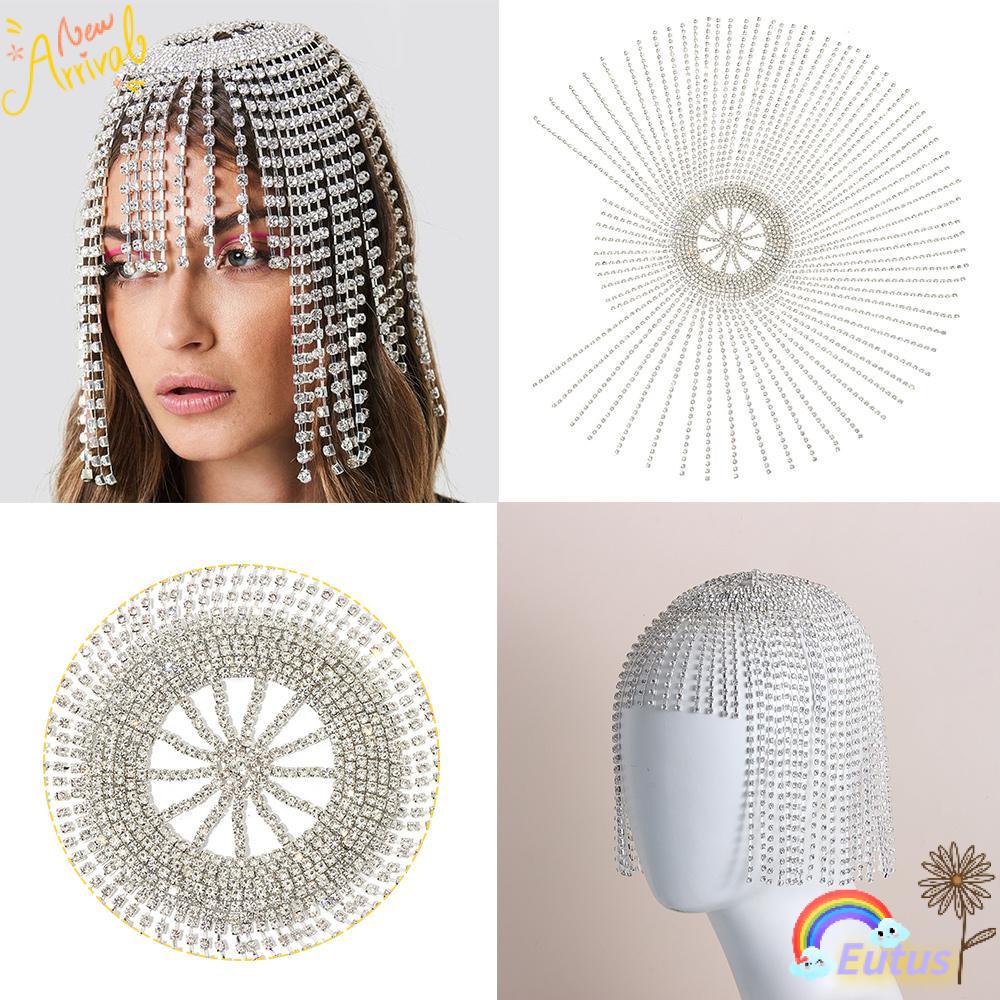 Dây Chuỗi Đeo Đầu Hóa Trang Phong Cách Năm 1920|Đầu Dây Chuyền Dạng Nắp Lật Phối Dây Xích Thời Trang