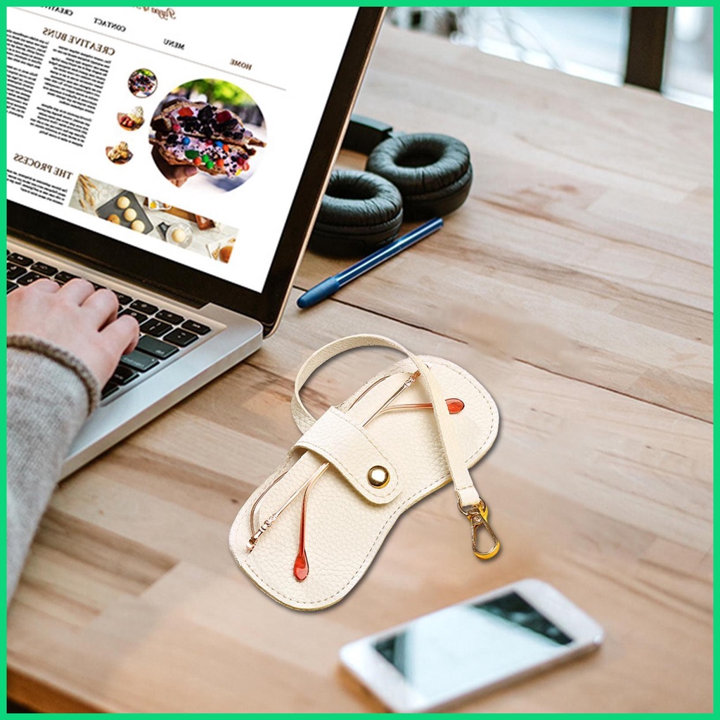 Túi Da PU Mềm Đựng Mắt Kính Chống Trầy Tiện Dụng