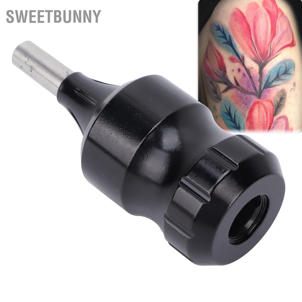SweetBunny Máy xăm có thể điều chỉnh 32mm Grip máy hợp kim Xử lý Cartridge Tattoo