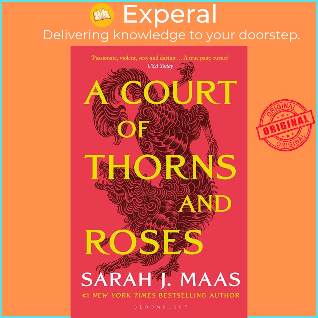 Sách - A Court of Thorns and Roses : The hottest fantasy sensation of 2022 by Sarah J. Maas (UK edition, paperback)