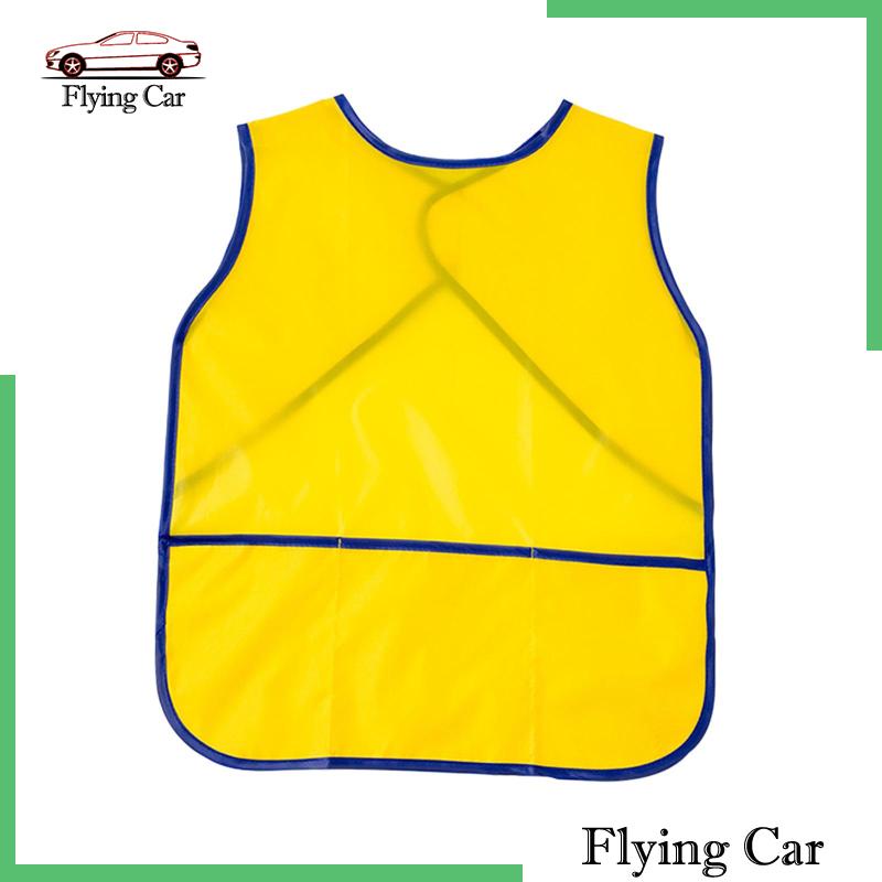 [Lzdjfmy2] Tạp Dề Vẽ Tranh Không Tay Có Túi Cho Họa Sĩ