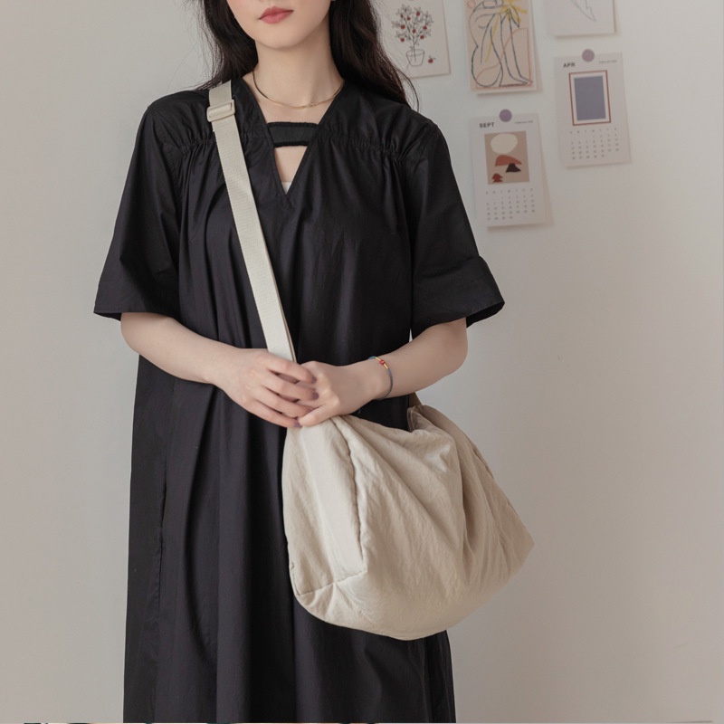 Túi Xách Vải Mềm Cỡ Lớn Thiết Kế Đơn Giản Phong Cách Nhật Bản