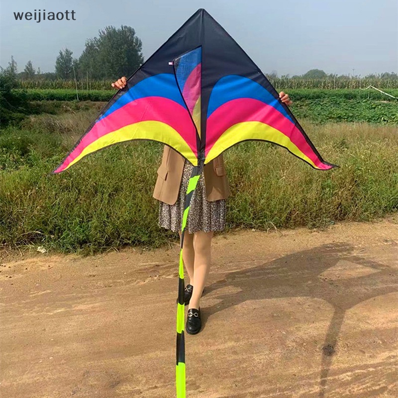 Weijiaott Bộ Đồ Chơi Diều nylon ripstop Có Tay Cầm Cho Trẻ Em