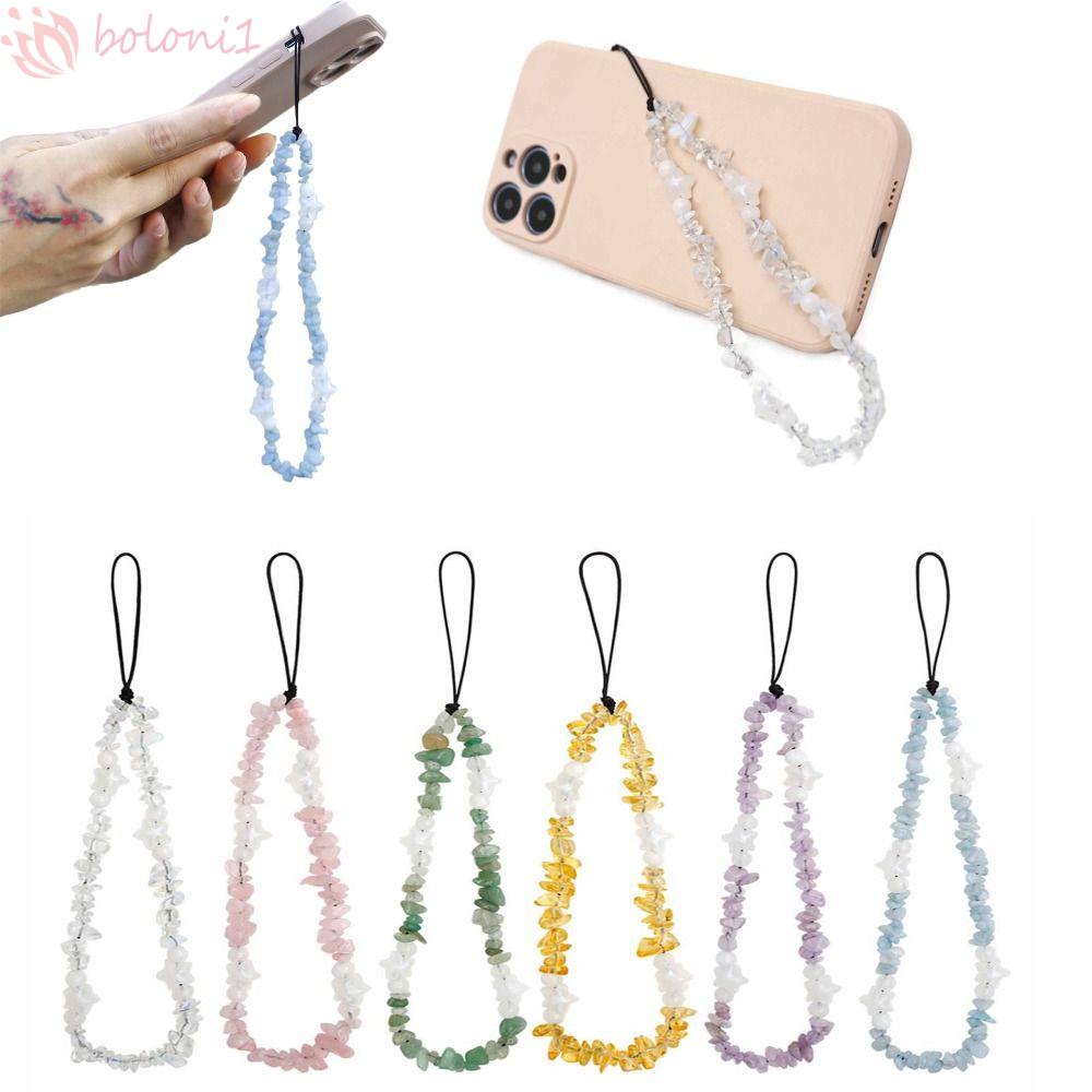 Dây Đeo Điện Thoại Chống Thất Lạc Chuỗi Hạt Dễ Thương Cho Nữ