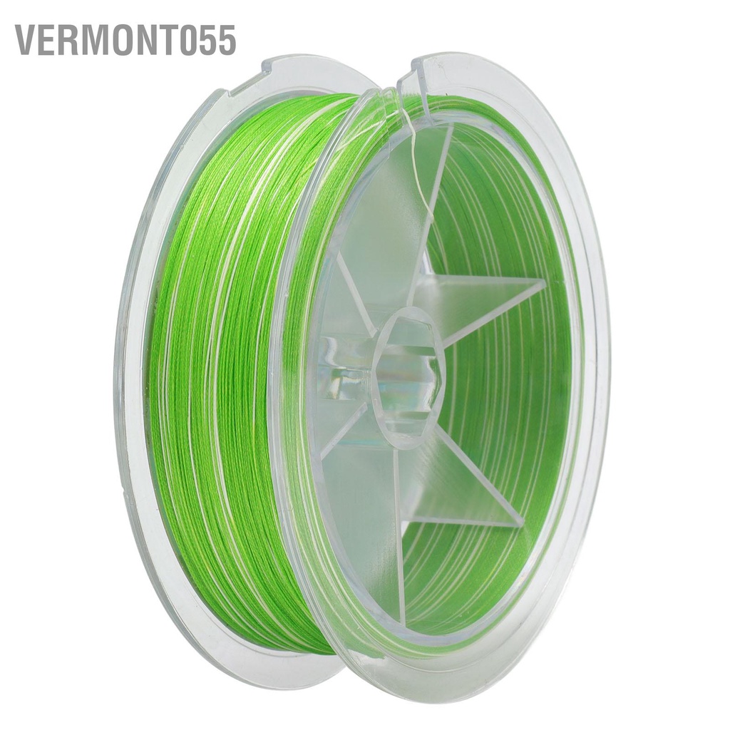 Vermont055 Dây Câu 150M PE 8 Sợi Bện Chịu Lực Căng Mạnh Phụ Kiện Cá Ngoài Trời