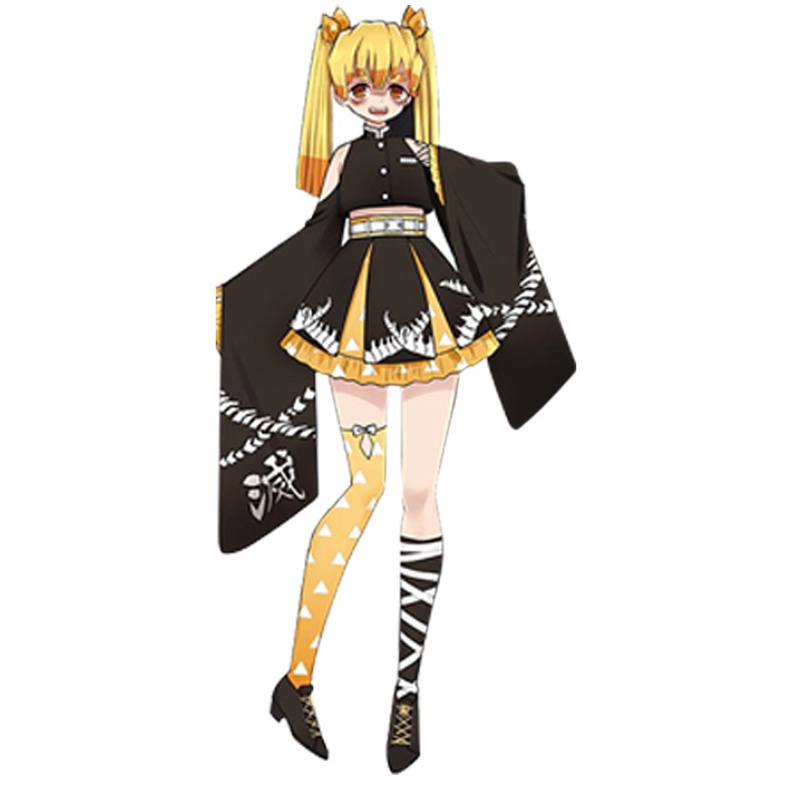 Trang Phục Hóa Trang Nhân Vật Hoạt Hình Nhật Bản Demon Slayer Zenitsu