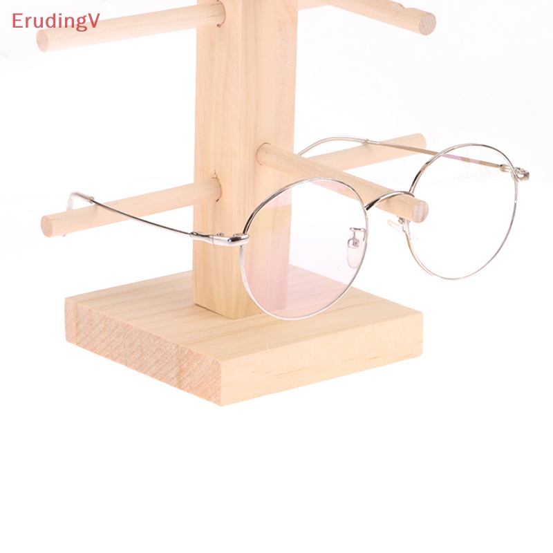 Giá Đỡ Trưng Bày Mắt Kính 5 Kích Cỡ Bằng Gỗ Tự Nhiên Sáng Tạo