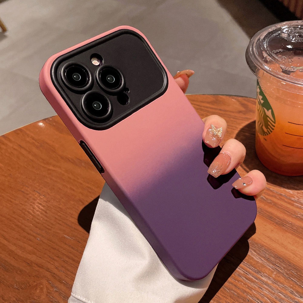 Ốp Điện Thoại TPU Mềm Chống Sốc Màu Gradient Sang Trọng Cho IPhone 11 12 13 14 Pro Max