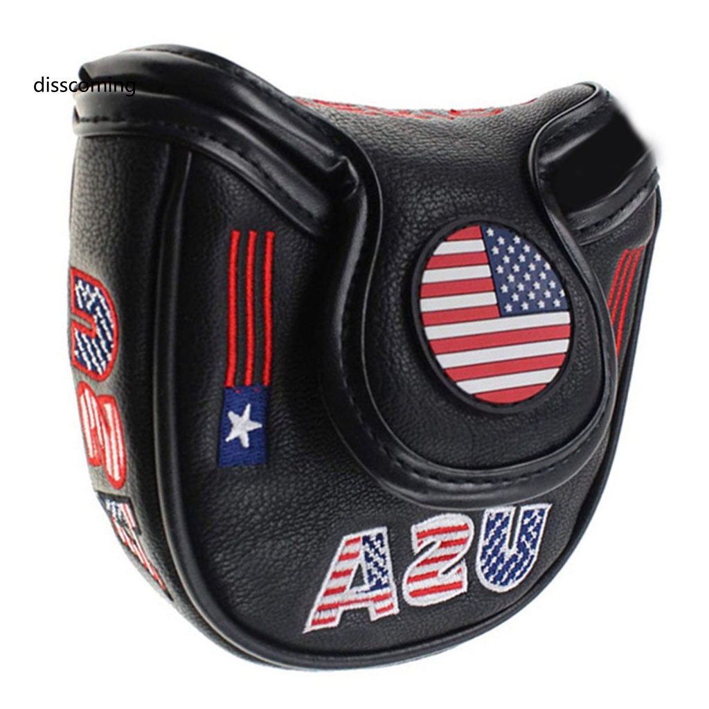 Băng Đô SL SL SL SL| Vỏ Bọc Đầu Gậy Đánh Golf Bằng Da Giả Mềm Khóa Từ Tính Chống Nước Chống Bụi