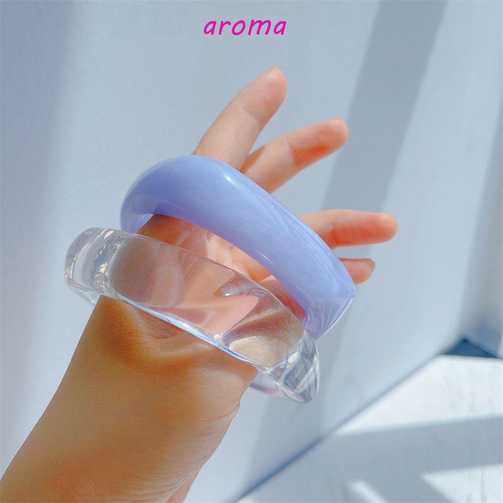 Vòng Tay Bản Rộng Nhiều Màu Phong Cách Cổ Điển Thời Trang Cho Nữ