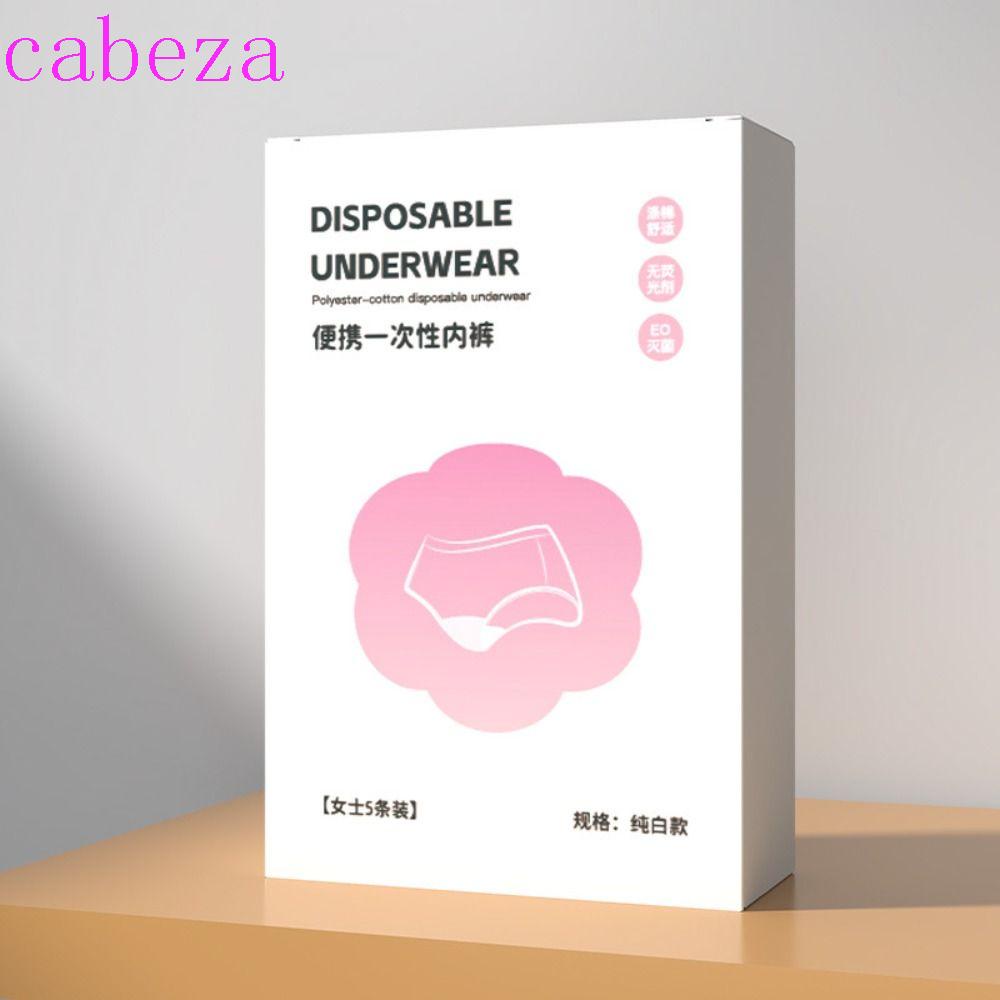 Bộ 5 Quần Lót Cotton Dùng Một Lần Dành Cho Nữ