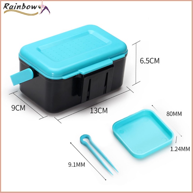 Hộp Đựng Mồi Câu Cá Dày Dặn Thoáng Khí Sức Chứa Lớn