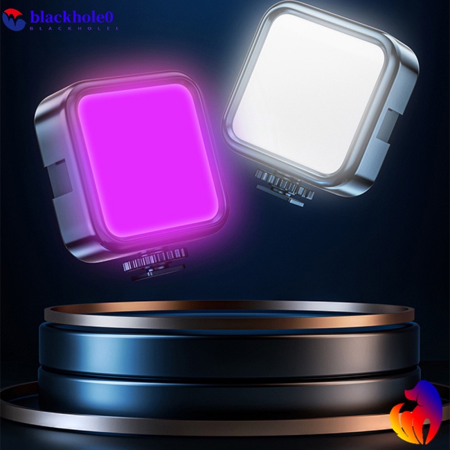 Đèn Led Rgb Mini Có Kẹp Gắn Điện Thoại Di Động Hỗ Trợ Chụp Ảnh Selfie