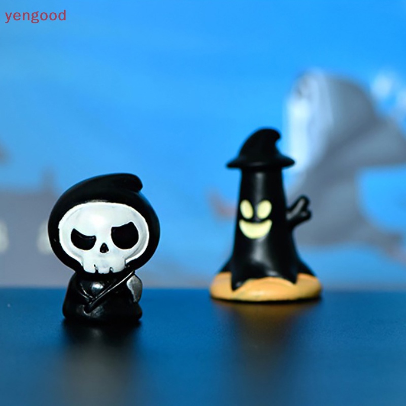 1 Mô Hình Ma Cà Rồng Mini Bằng Nhựa Resin Dễ Thương Trang Trí Tiểu Cảnh Dịp Halloween
