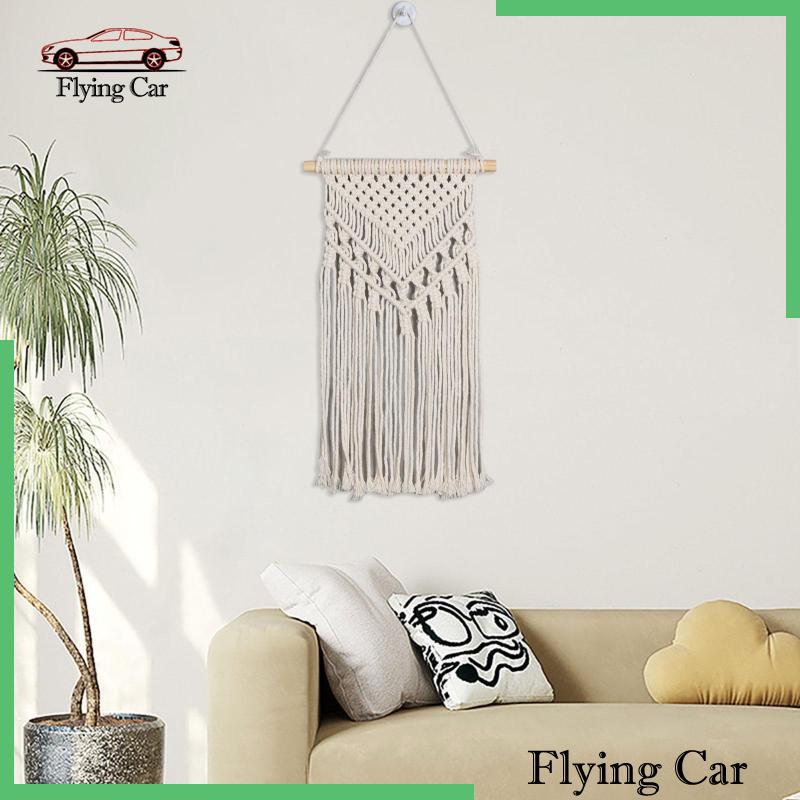 Dây Tua Rua Macrame Treo Tường Trang Trí Phòng Khách / Cửa Sổ Kiểu Boho Lzdjfmy2