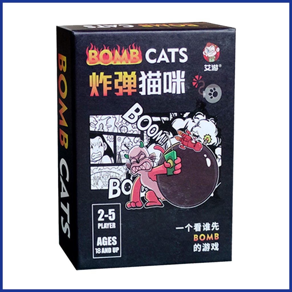 Bộ Thẻ Trò Chơi Mở Rộng 4 Phiên Bản Khác Nhau Cho Mèo