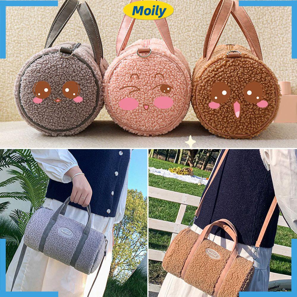 MOILYVN Túi Nhung Đựng Mỹ Phẩm Sức Chứa Lớn Tiện Lợi Dễ Sử Dụng