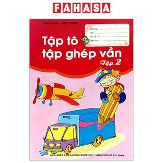 Sách tập tô - tập ghép vần - tập 2