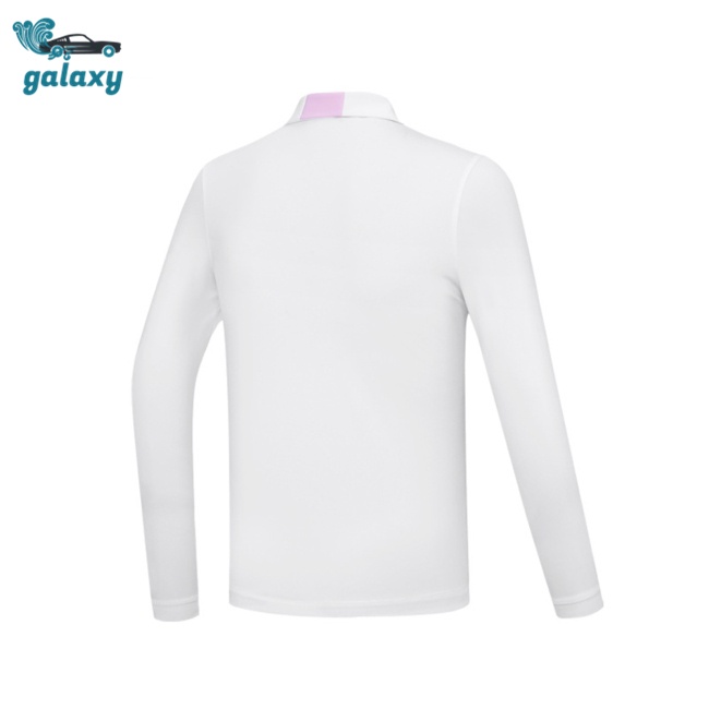 Galaxy Áo Thun Thể Thao Tay Dài Phối Màu Tương Phản Thời Trang Cho Bé Gái