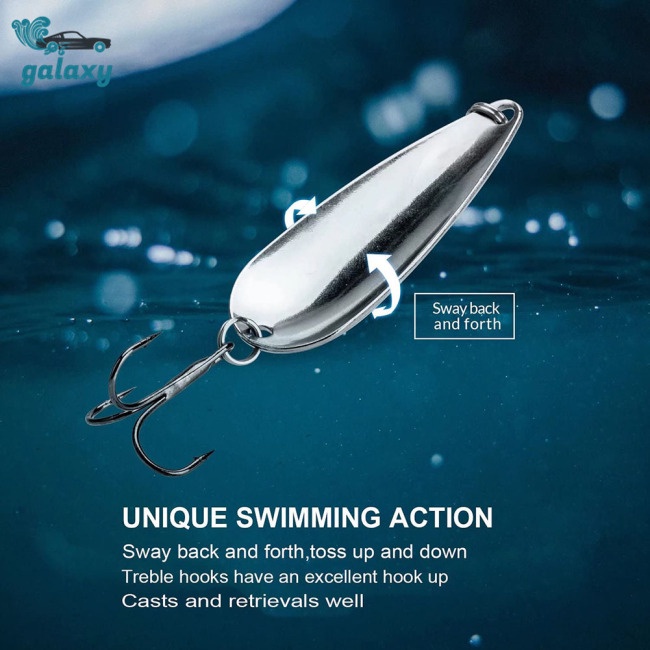 Galaxy Set 5 Mồi Câu Cá Giả 5cm / 6.8g Nhiều Màu Sắc