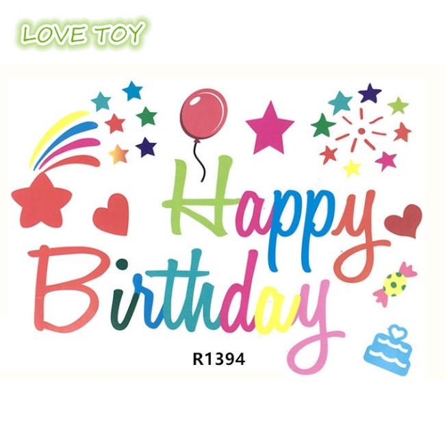 Sticker Dán Trang Trí Tiệc Sinh Nhật 18-36 Inch