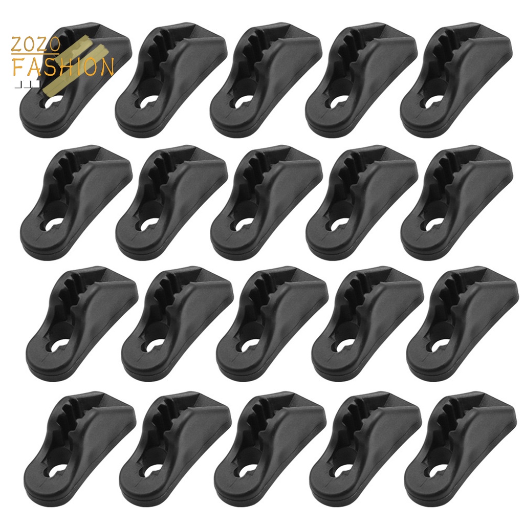 Set 20 / 20 Móc Khóa Dây Lều Hình Tam Giác Tiện Lợi