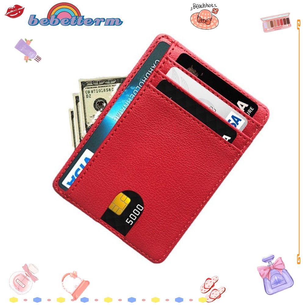 BEBETTERM Ví Da Mini 8 Ngăn Thời Trang