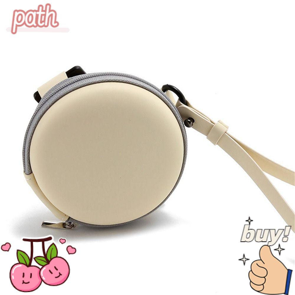 Hộp Đựng Mắt Kính Hình Tròn Có Khóa Kéo Phong Cách Retro Thời Trang