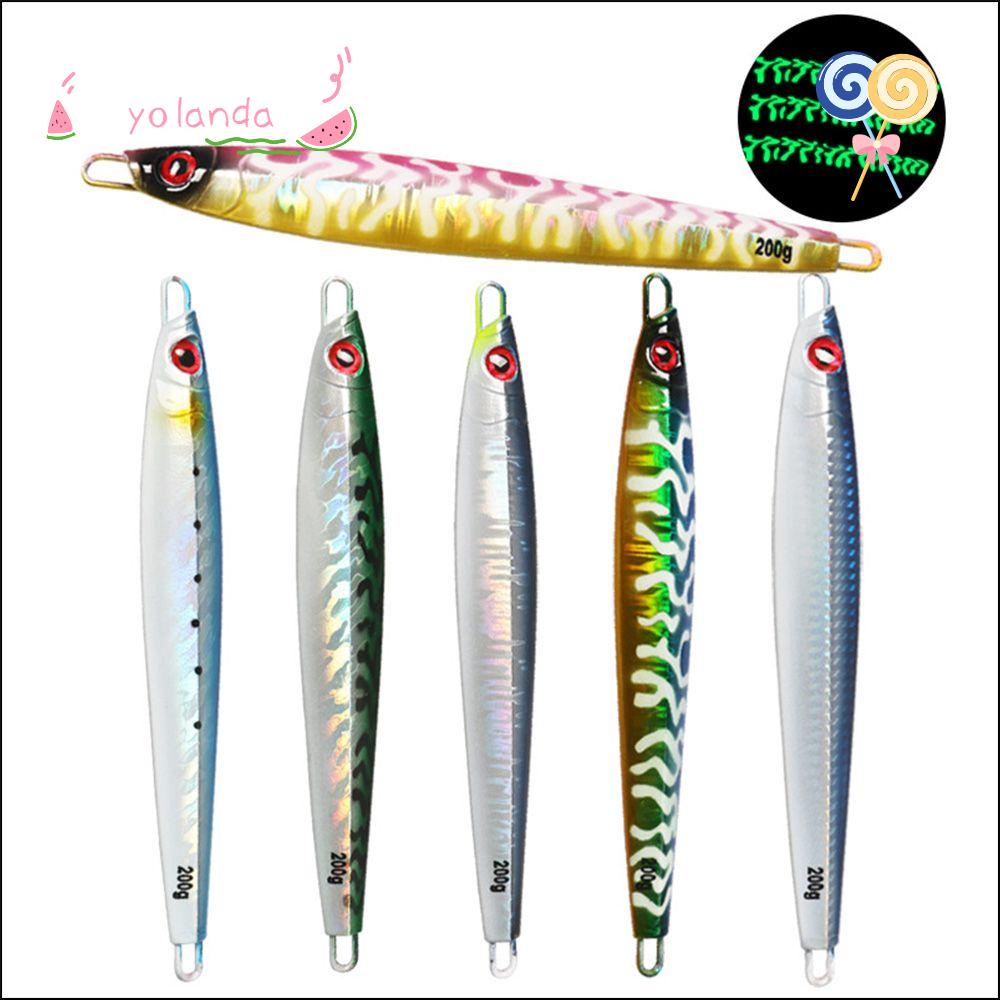 YOLA Mồi Câu Cá Bằng Kim Loại Nhiều Màu Sắc 160g 165mm