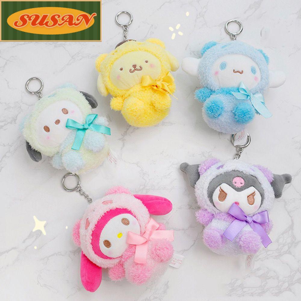 SUSANS Thú Nhồi Bông Hình Cún Kuromi Melody 10CM Dễ Thương Cho Bé