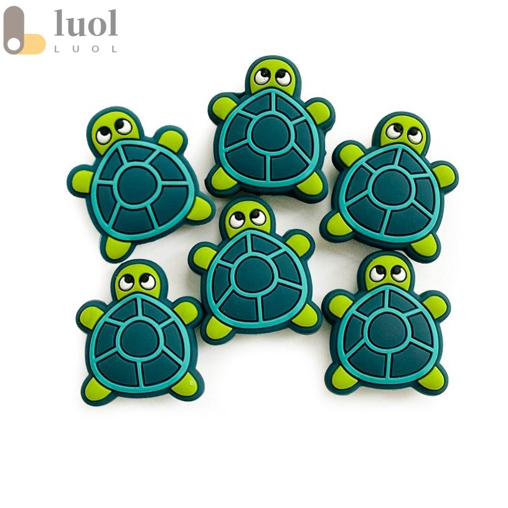 LUOL Set 10 Chuỗi Hạt Đeo Tay Bằng Silicon Mềm Nhiều Màu