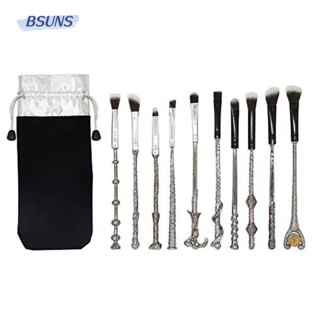 BSUNS Set 5 Cọ Trang Điểm Lông Mày Có Thể Gấp Gọn Tiện Dụng