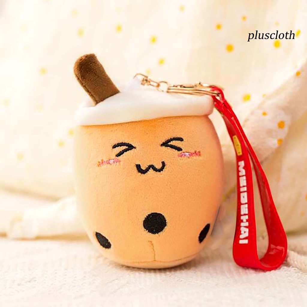 Búp Bê Nhồi Bông Đồ Chơi Mềm Mại Kích Thước 10cm Hình Ly Trà Sữa