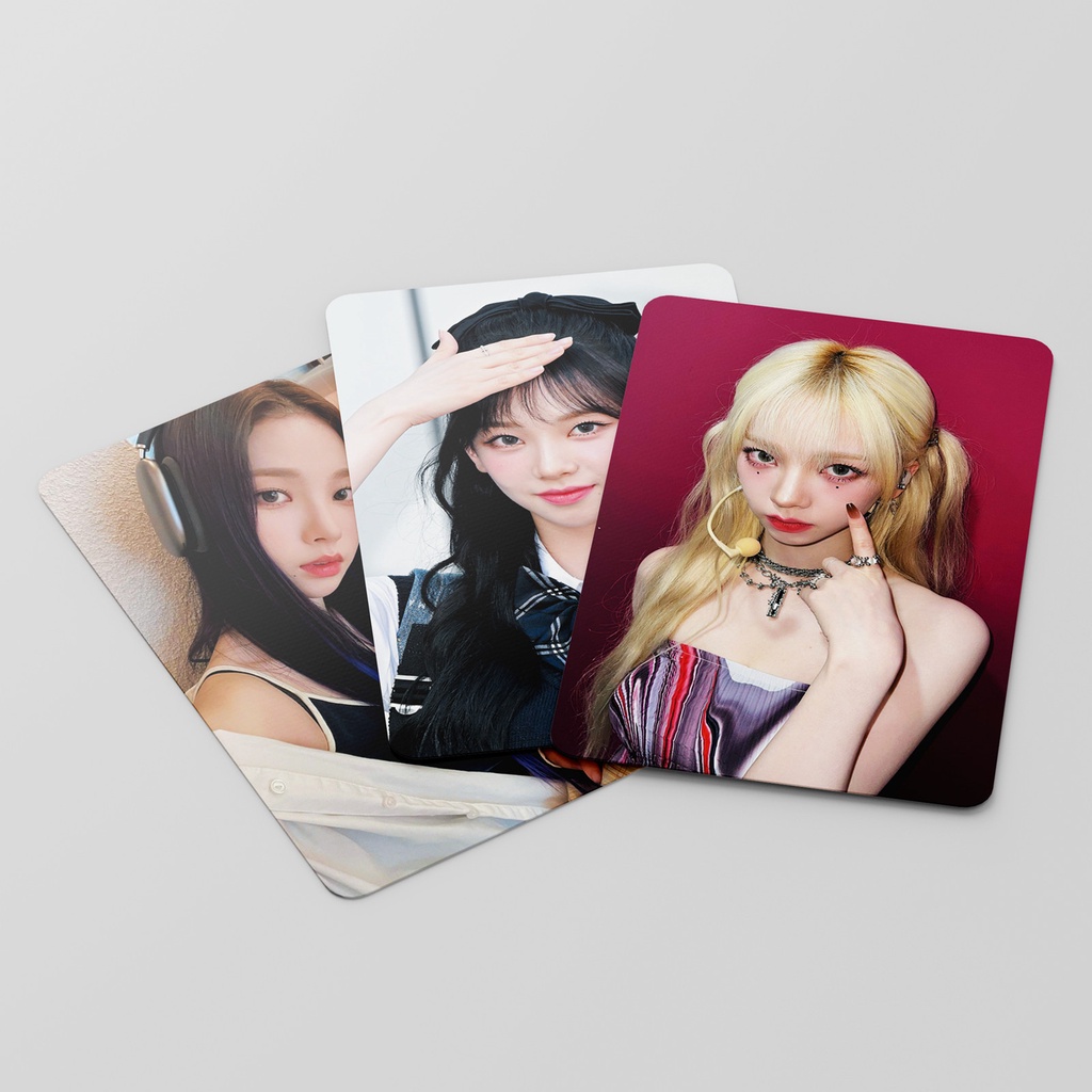 Aes Album Spicy & MY WORLD Photocard KARINA GISELLE WINTER Photocard Lomo Card 55pcs/box