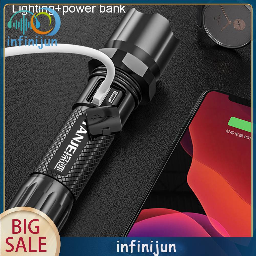 Đèn Pin Cắm Trại 3 Chế Độ