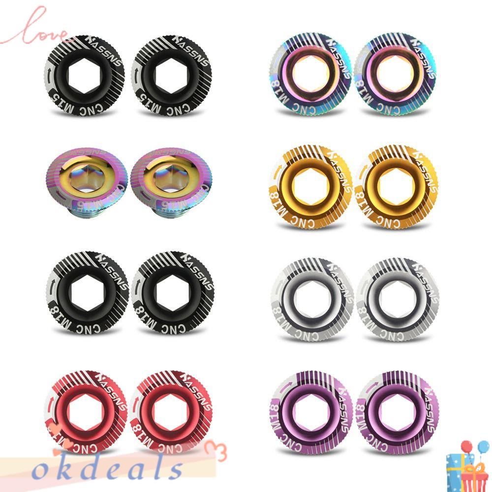 OKDEALS Ốc Vít Nhiều Màu Sắc M15 M18 Cho Xe Đạp MTB