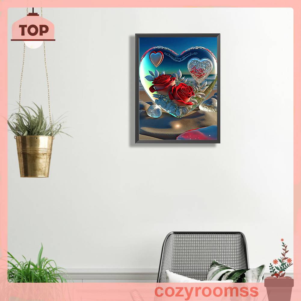 Tranh Đính Đá Kim Cương Toàn Bộ 5D DIY Hình Vẽ Bướm