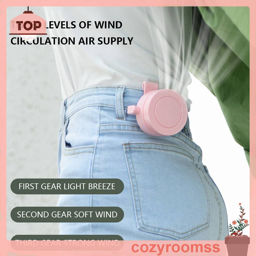 Quạt Làm Mát Sạc Cổng USB Dùng Cho Cắm Trại / Leo Núi / Câu Cá