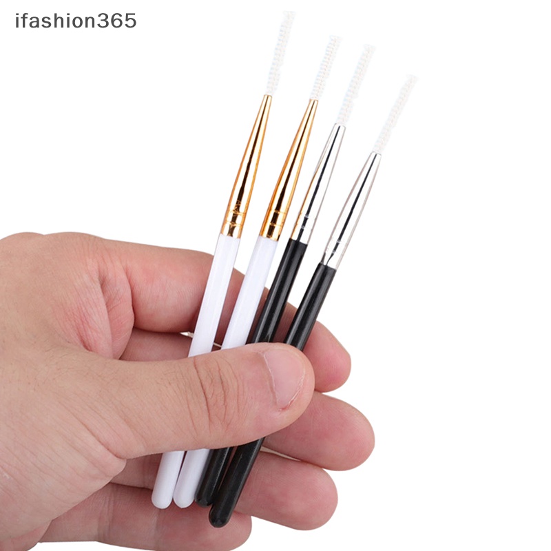 1 Cọ Mascara Trang Điểm Lông Mi / Lông Mày Tay Cầm Bằng Gỗ Mịn Màng Tiện Dụng