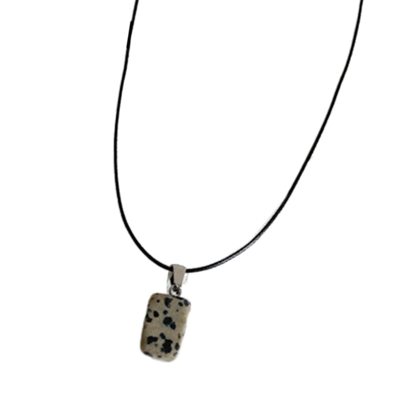 Vòng cổ Chuỗi Hạt Đá Ngọc Bích Tròn Phong Cách Vintage Cho Cặp Đôi