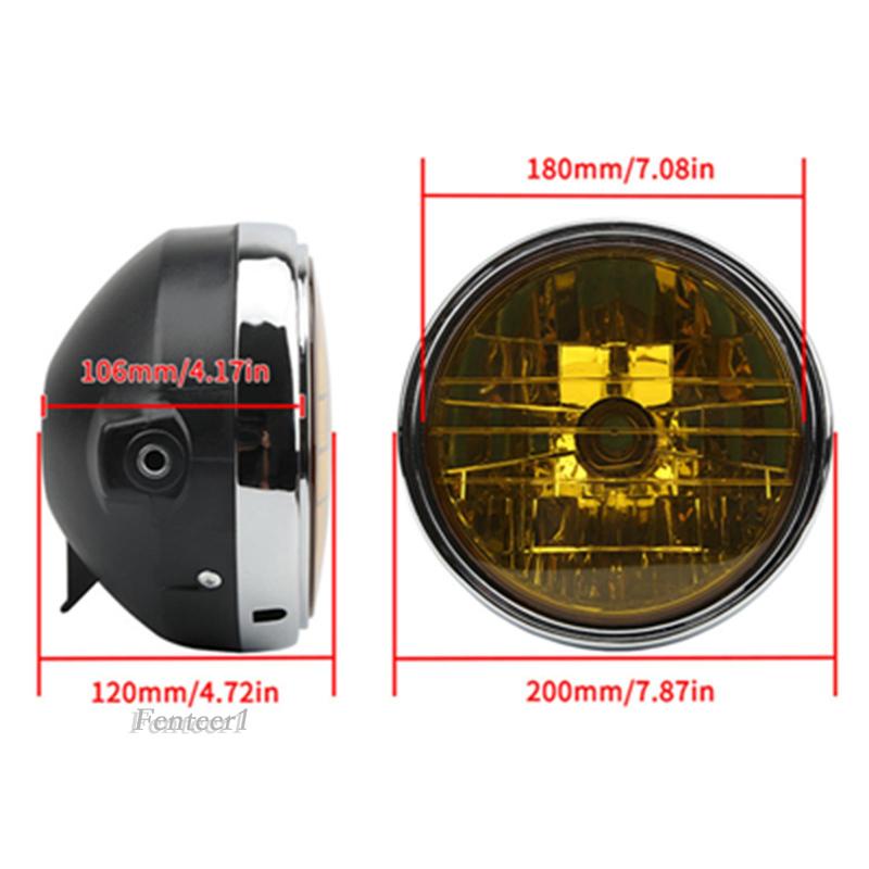 Đèn Pha Trước Cho Xe Mô Tô CB400 Fenteer1