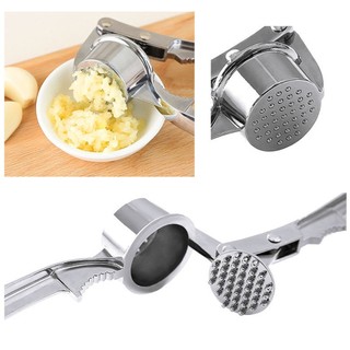 =Christmas=Garlic Press Crusher Professional Garlic Squeezer Masher Kitchen Mincer Tool