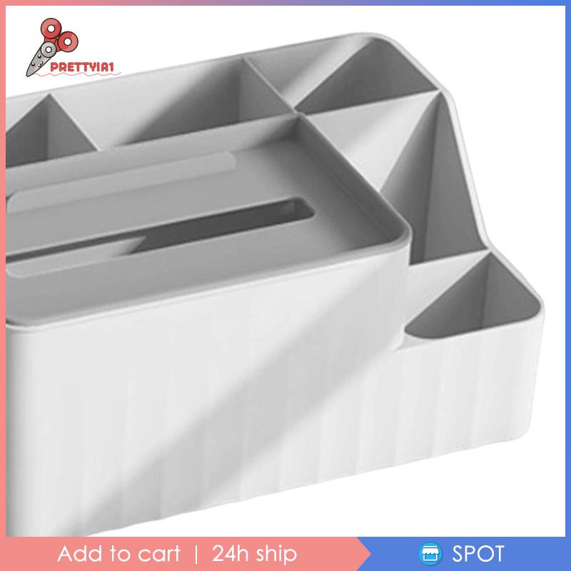 1 [Prettyia1] 2 Hộp Đựng Khăn Giấy Để Bàn Sắp Xếp Gọn Gàng Cho Nhà Bếp Văn Phòng