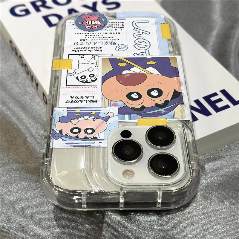 Ốp Điện Thoại Mềm Trong Suốt Họa Tiết Nhãn Hiệu Xiaoxin Dễ Thương Cho iPhone14promax 1312 / 11 7 / 8plus xr / sins DZSZ