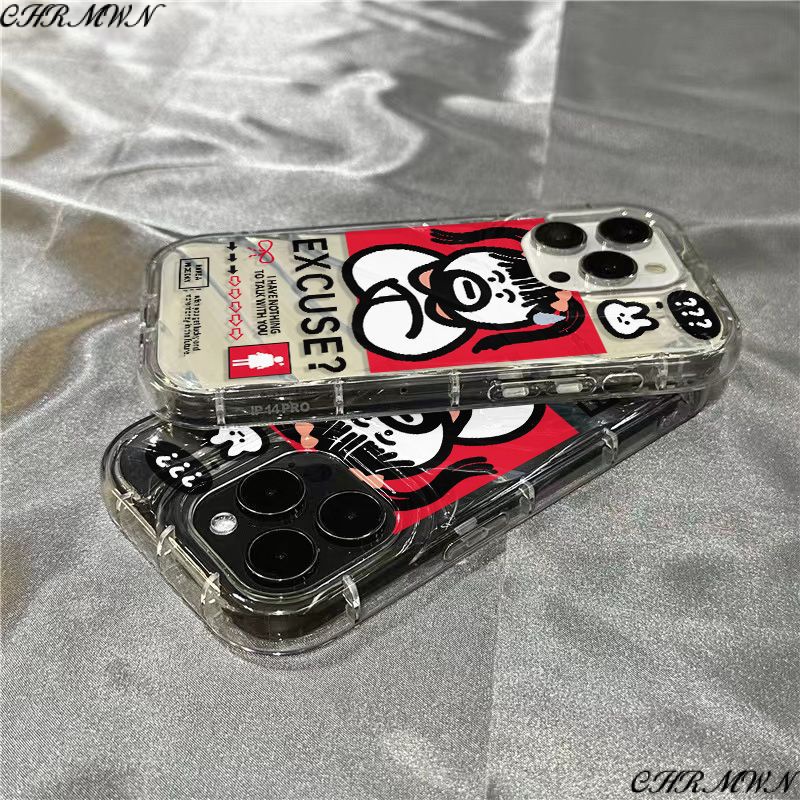 Ốp Điện Thoại Mềm Trong Suốt 1312 Cho iPhone14promax 8plus xr 711 714