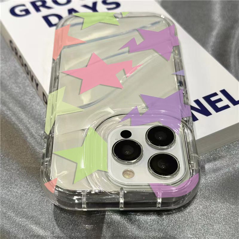 Ốp Điện Thoại Mềm Trong Suốt Họa Tiết Hoạt Hình Dễ Thương Cho Iphone14promax 1312plus7 Star / 8xr 11 IWA6