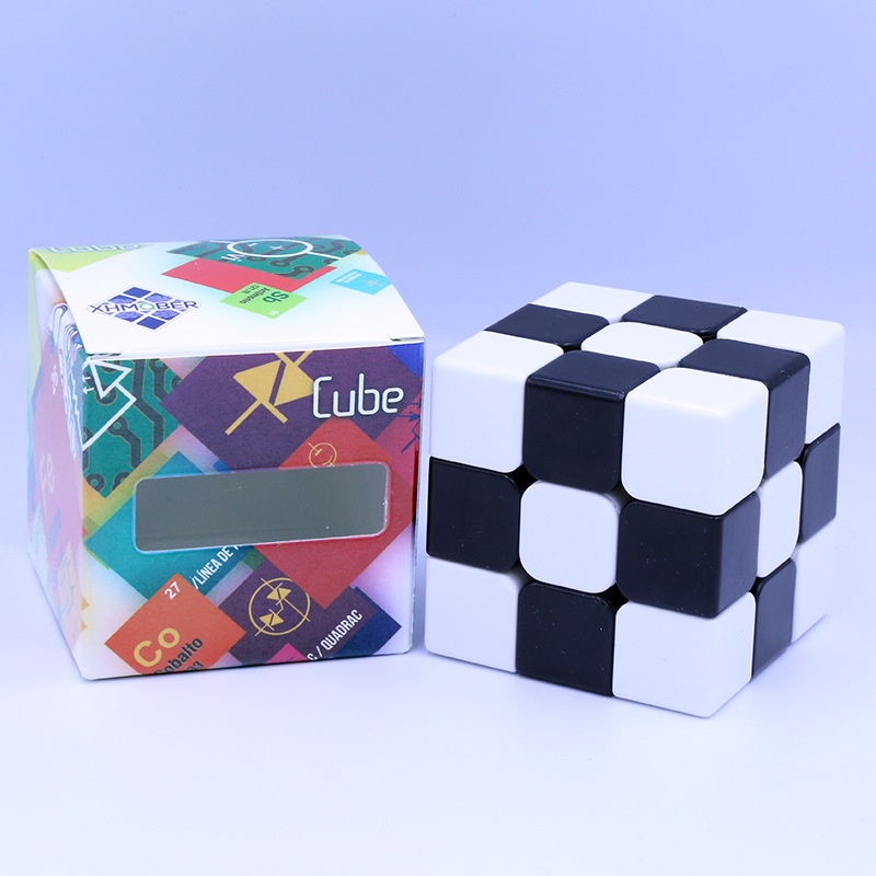 Khối Lập Phương 3x3 Màu Trắng Đen Phát Triển Trí Thông Minh