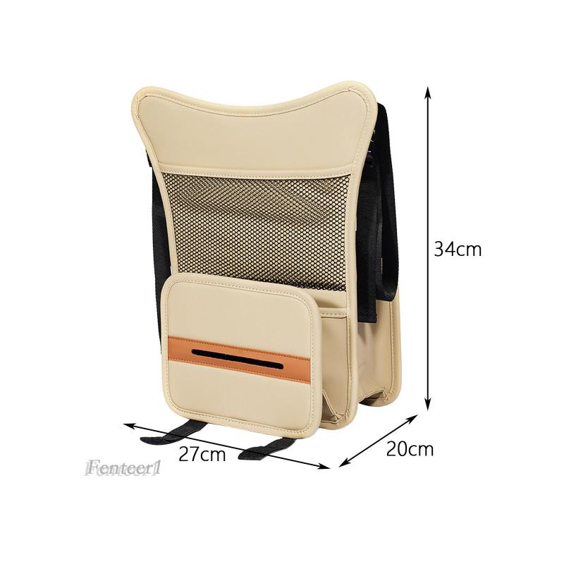 [Fenteer1] Thảm Đen Lót Ghế Sau Xe Hơi Giữ Sạch Và Gọn Gàng Chắc Chắn