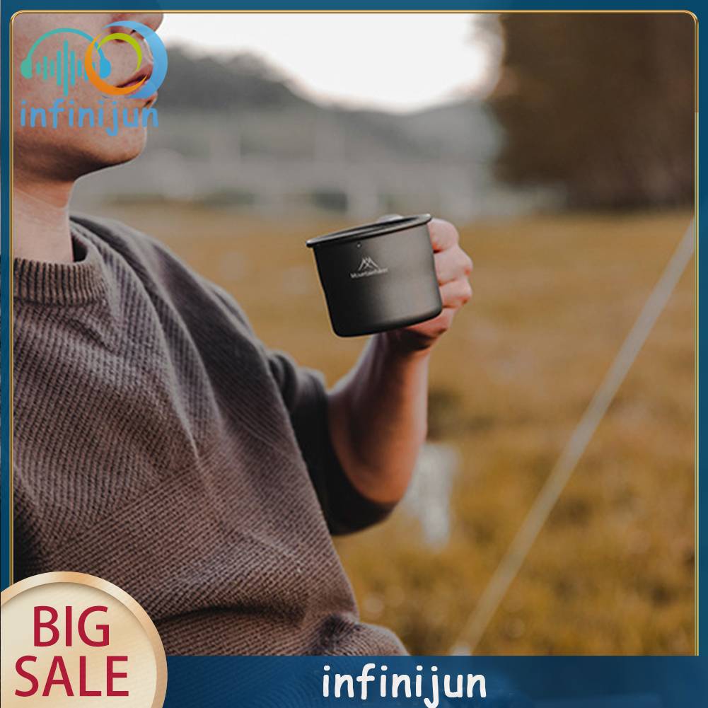 Cốc Uống Nước Có Tay Cầm Có Thể Gập Lại Tiện Dụng Mang Theo Du Lịch Cắm Trại