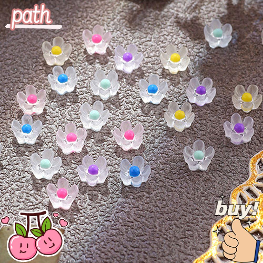 PATH Set 30 Hạt Đá Đính Móng Tay 3D Trong Suốt